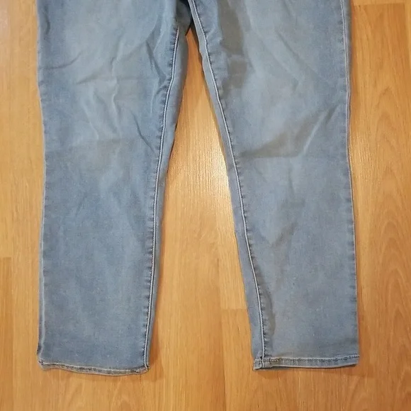 Jordache light blue stretch jeggings size large EUC - Picture 6 of 10